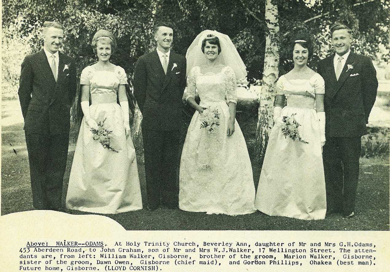 Wedding Bells Gisborne Photo News No 117 March 26, 1964