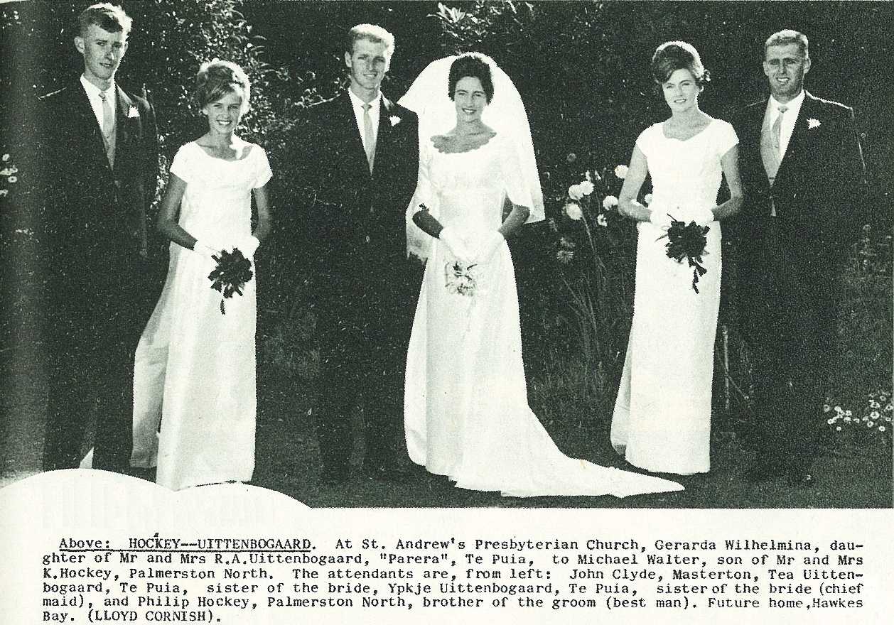 Wedding Bells Gisborne Photo News No 130 April 21, 1965