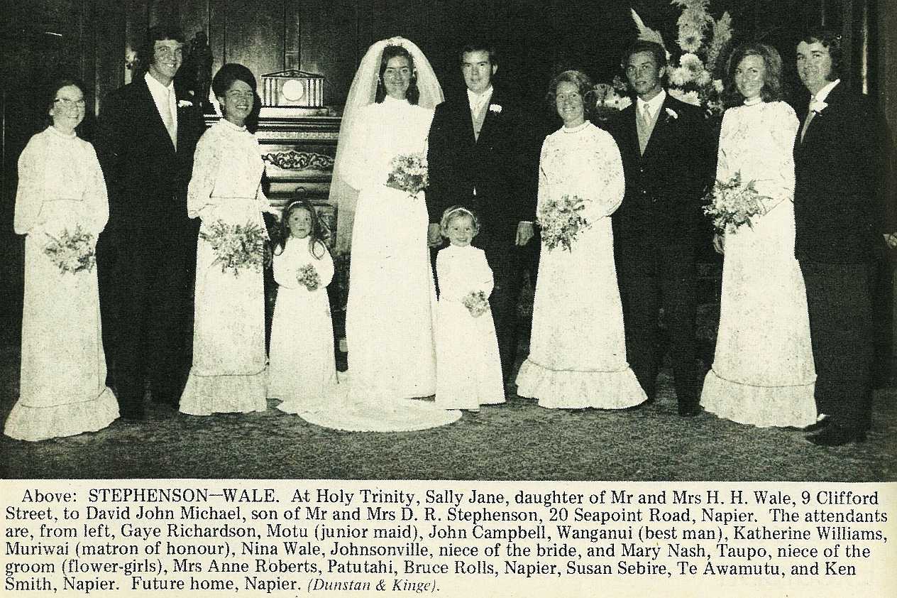 Wedding Bells Gisborne Photo News No 229 July 18, 1973