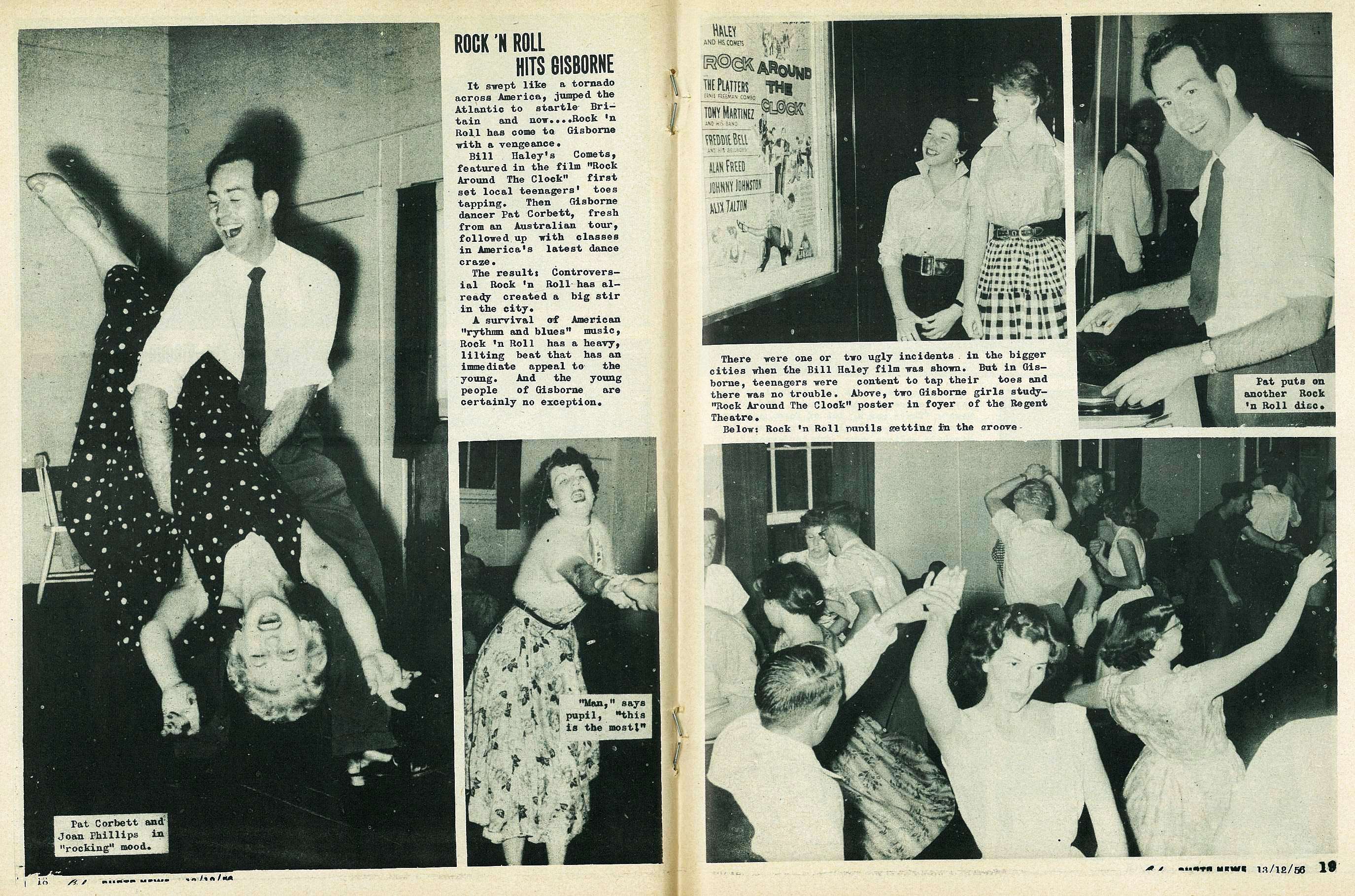 Rock'n Roll Hits Gisborne - Gisborne Photo News - No 30 : December 13, 1956