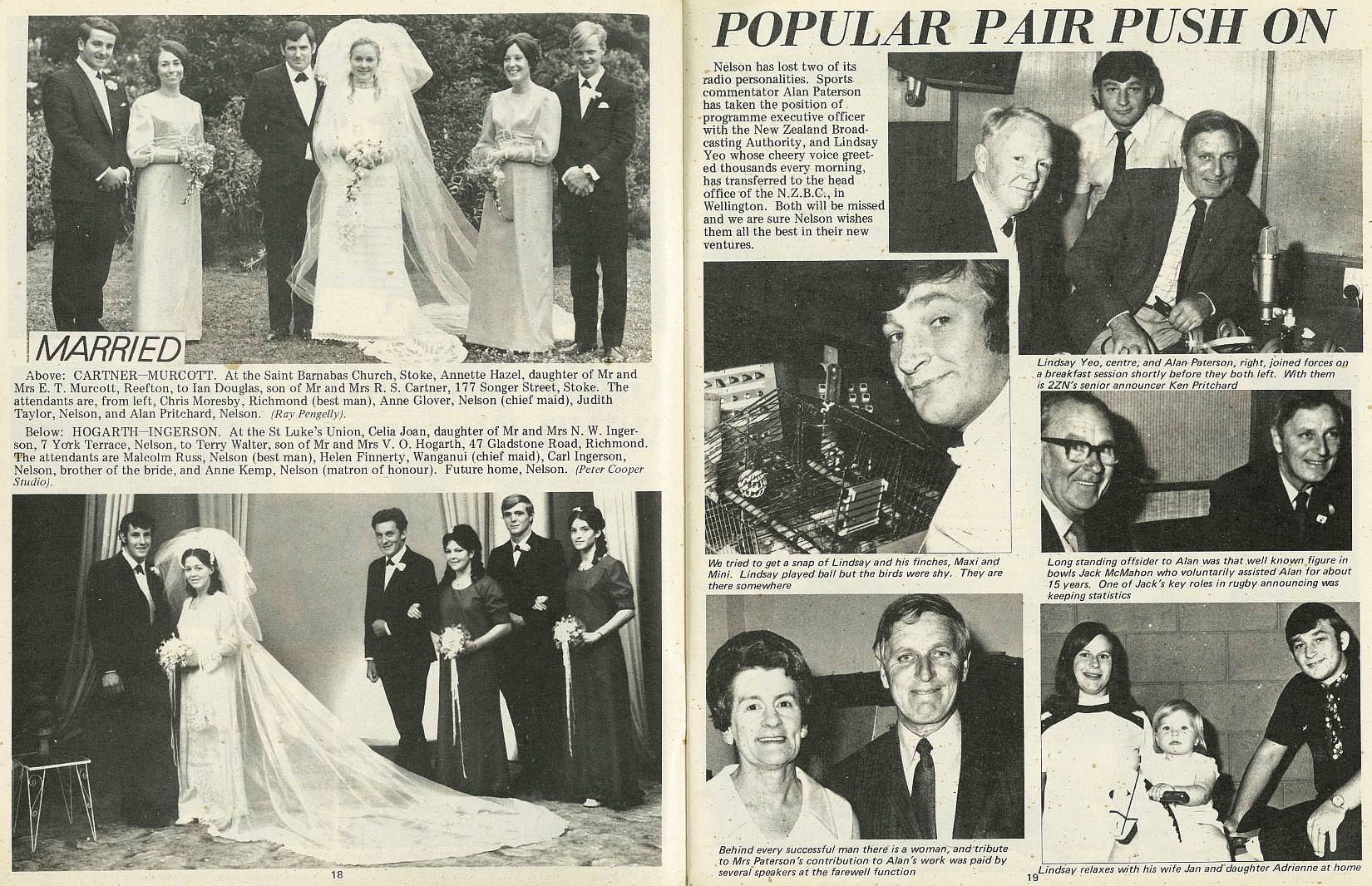 Married - Nelson Photo News - No 127 : May 29, 1971